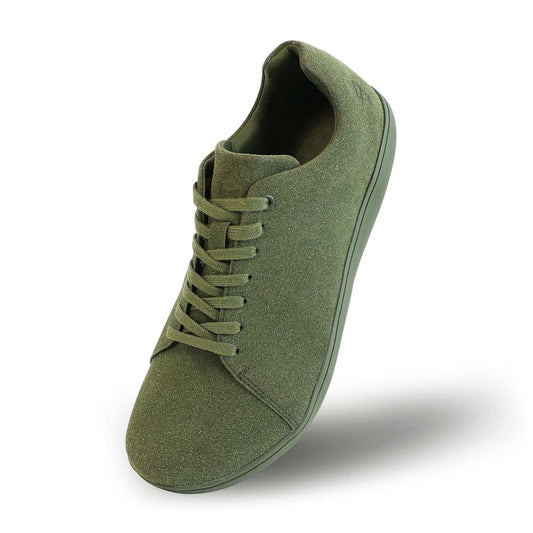 Bareshoes Casual Suede - Moss Green