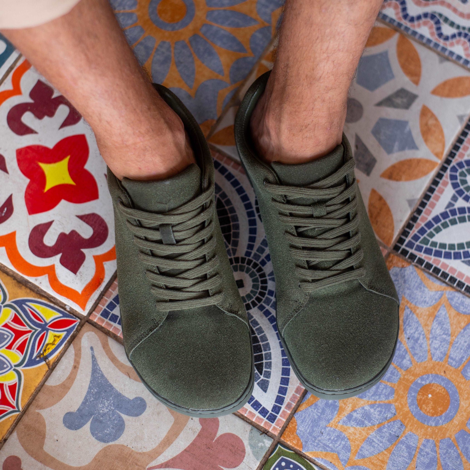 Bareshoes Casual Suede - Green