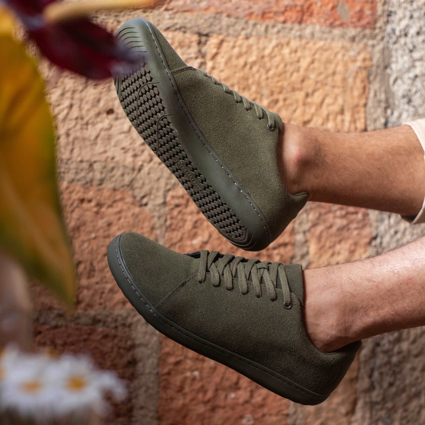 Bareshoes Casual Suede - Green